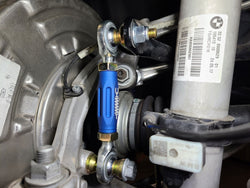 aFe CONTROL Rear Adjustable End Link Set Blue