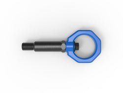 aFe CONTROL Front Tow Hook Blue
