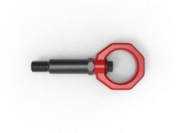 aFe CONTROL Front Tow Hook Red