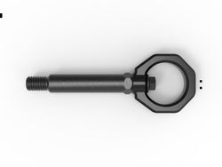 aFe CONTROL Rear Tow Hook Black