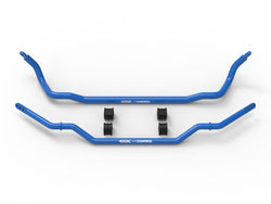 aFe CONTROL Front and Rear Sway Bar Set Blue