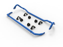 aFe CONTROL Front and Rear Sway Bar Set Blue