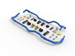 aFe CONTROL Front and Rear Sway Bar Set Blue