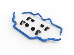 aFe CONTROL Front and Rear Sway Bar Set Blue