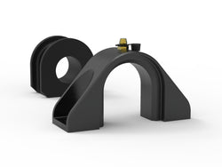 aFe CONTROL Front and Rear Sway Bar Set Blue