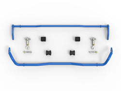 aFe CONTROL Front and Rear Sway Bar Set Blue