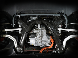 aFe CONTROL Front Sway Bar Gray