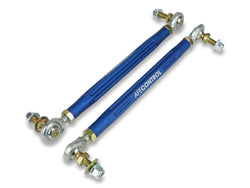 aFe CONTROL Front Adjustable End Link Set Blue