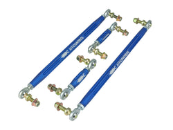 aFe CONTROL Adjustable End Link Set Blue