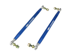 aFe CONTROL Front Adjustable End Link Set Blue