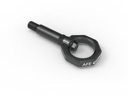 aFe CONTROL Front Tow Hook Gray