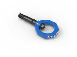 aFe CONTROL Rear Tow Hook Blue